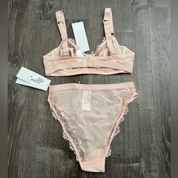 STELLA MCCARTNEY**Bea Treasuring Lace Trimmed 34B Bra & Sm. Underwear SET**$198 - Picture 7 of 8